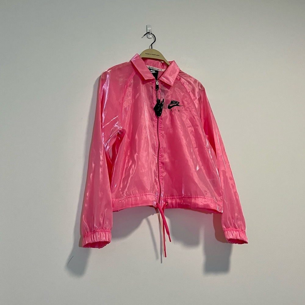 SOLD- Nike Air Translucent Jacket - Pink - Picture 5 of 9